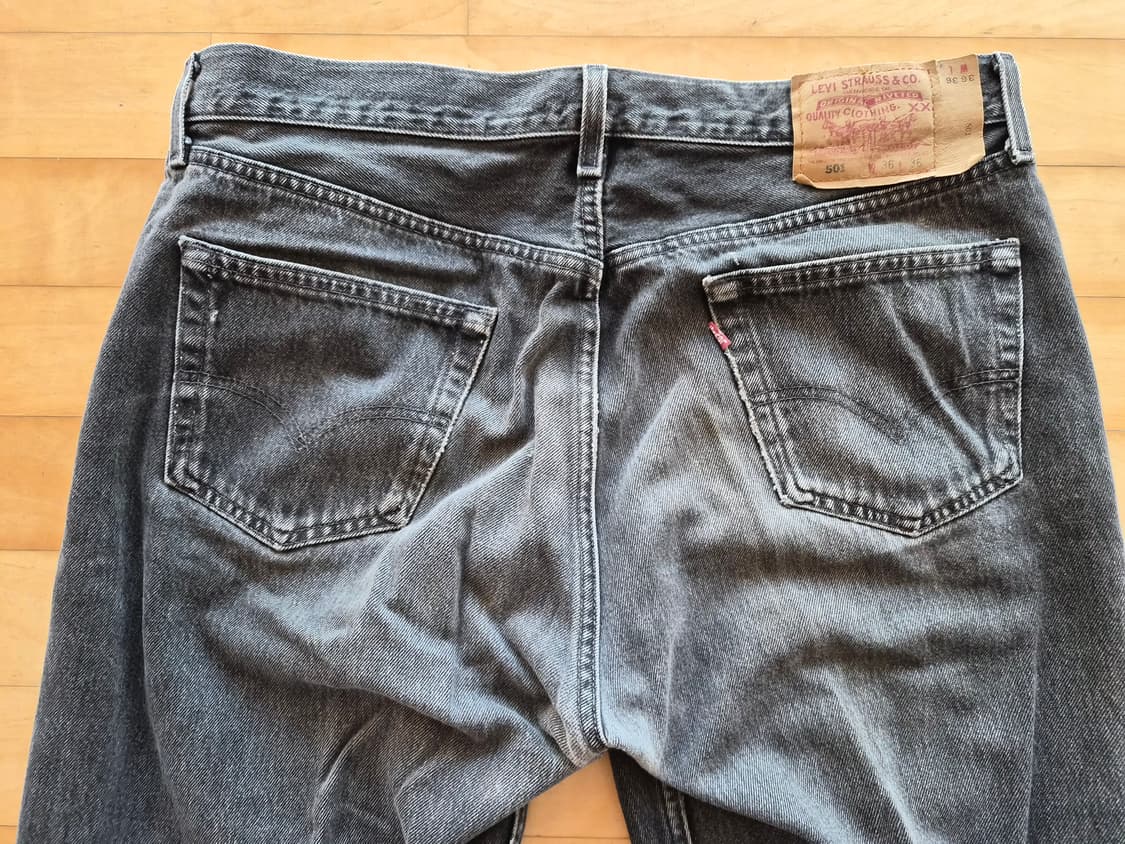 빈티지 USA 리바이스 501 데님 팬츠 W36 L36 상품이미지7