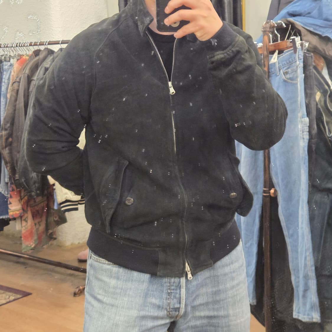 폴로 스웨이드 자켓 해링턴 바라쿠타 g9 상품이미지6