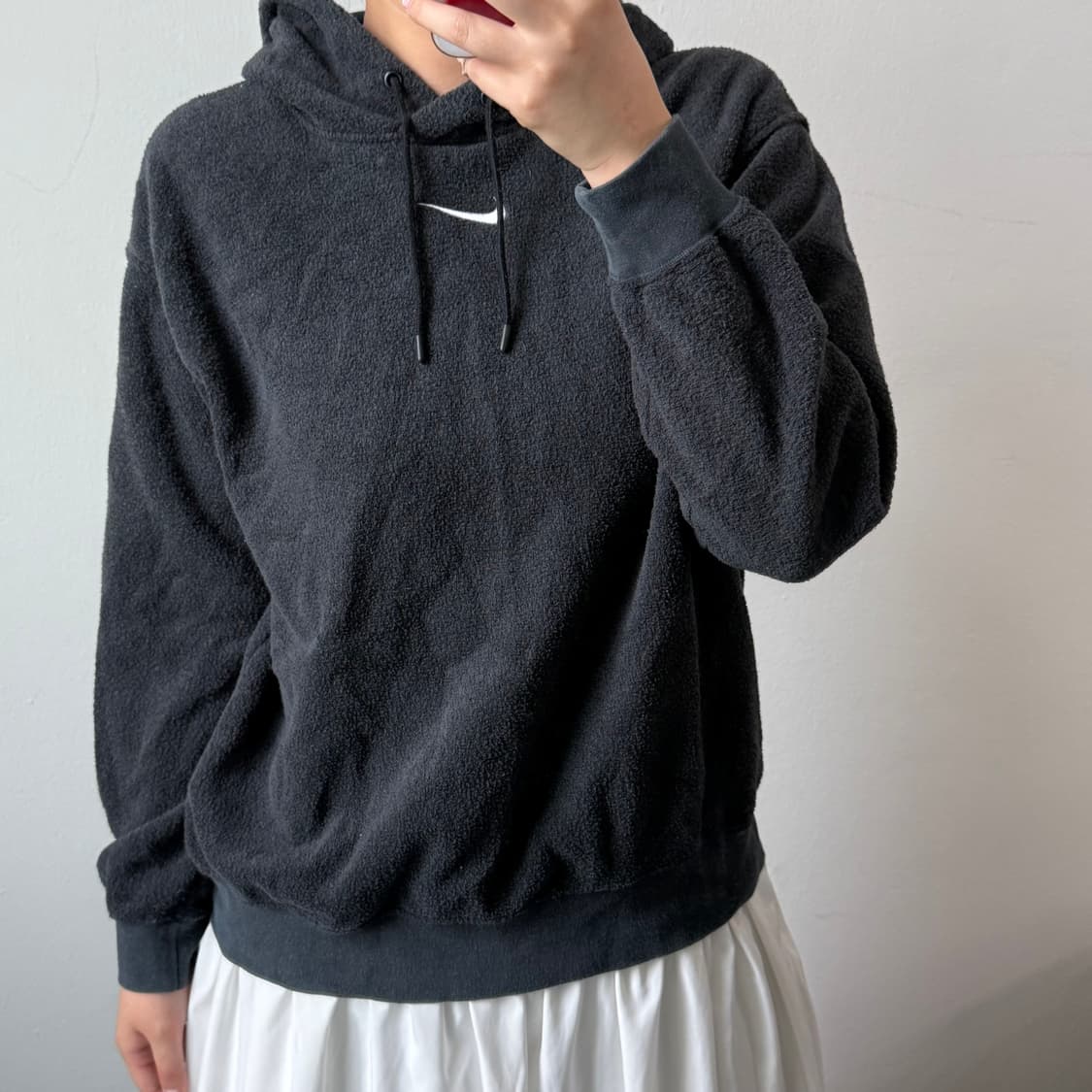 [M] 나이키 뽀글이 후드티 상품이미지2