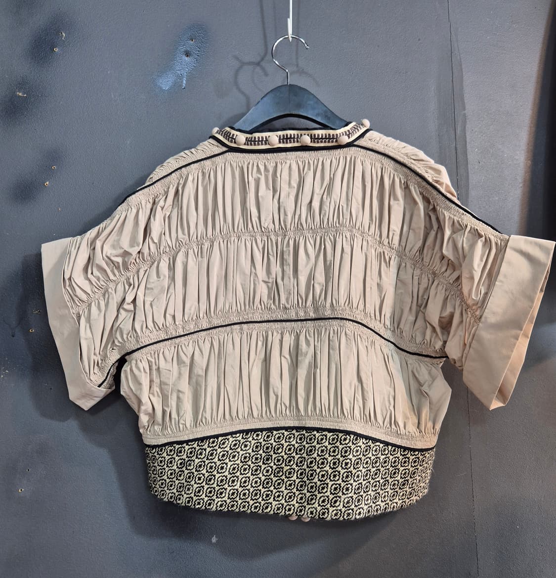 히로코 코시노 크롭 자켓 베이지 40사이즈 55  66 가능 상품이미지2