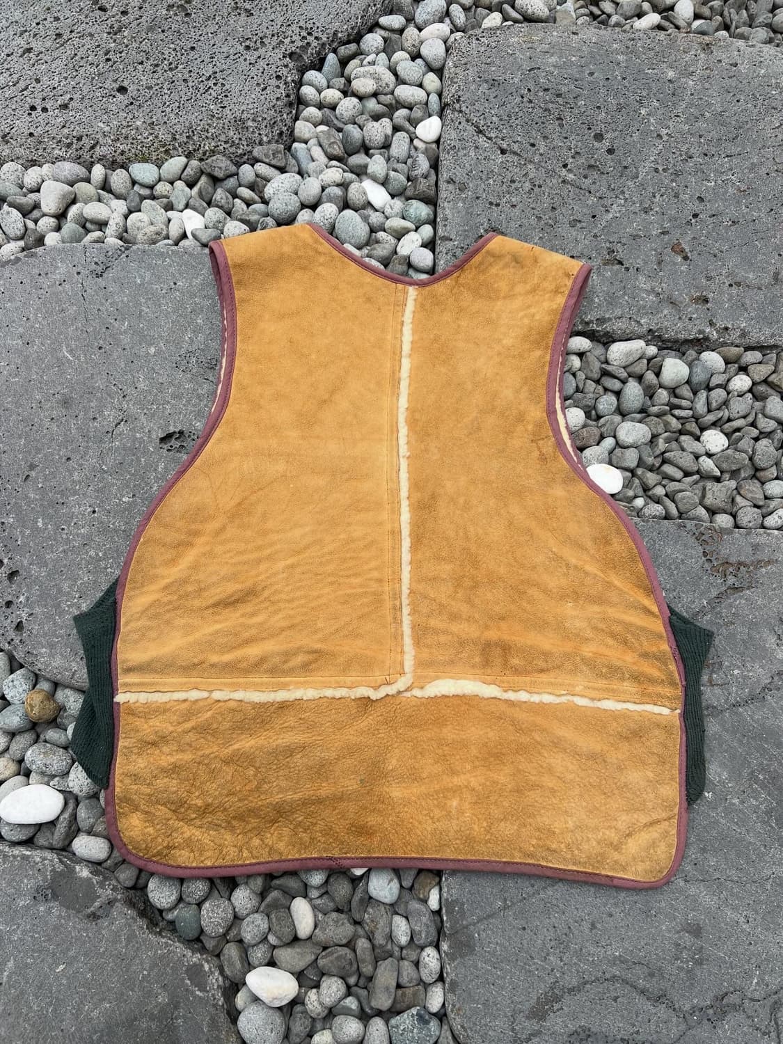 1970s VINTAGE MILITARY SHEARLING 쉐르파베스트 상품이미지2