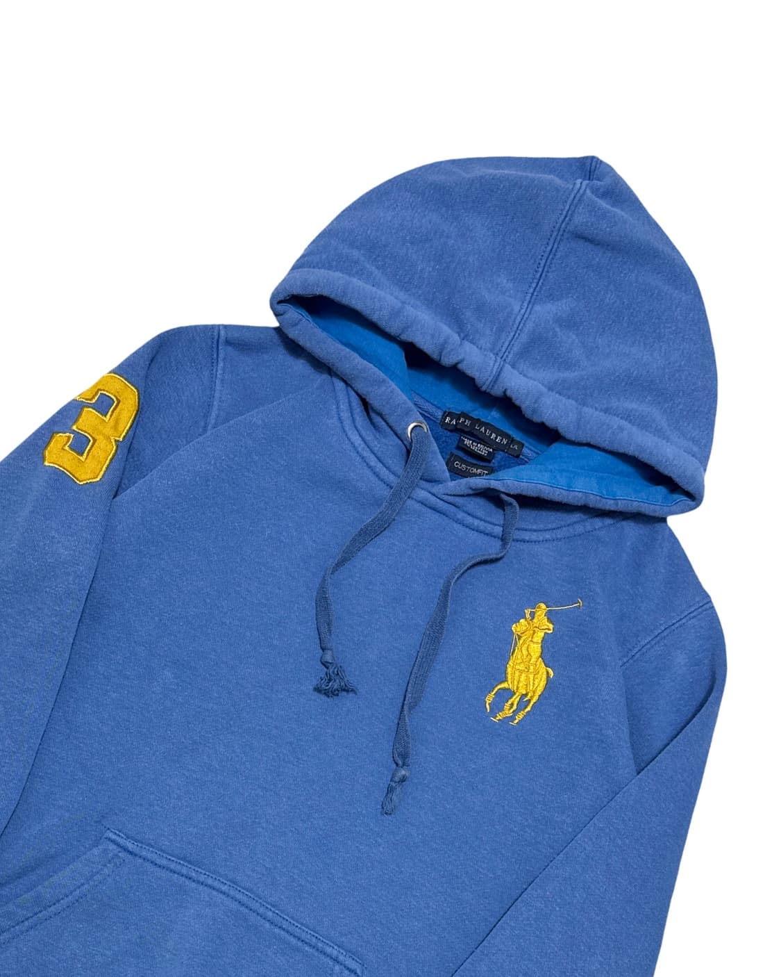 폴로 빅포니 스카이블루 후드티 상품이미지3