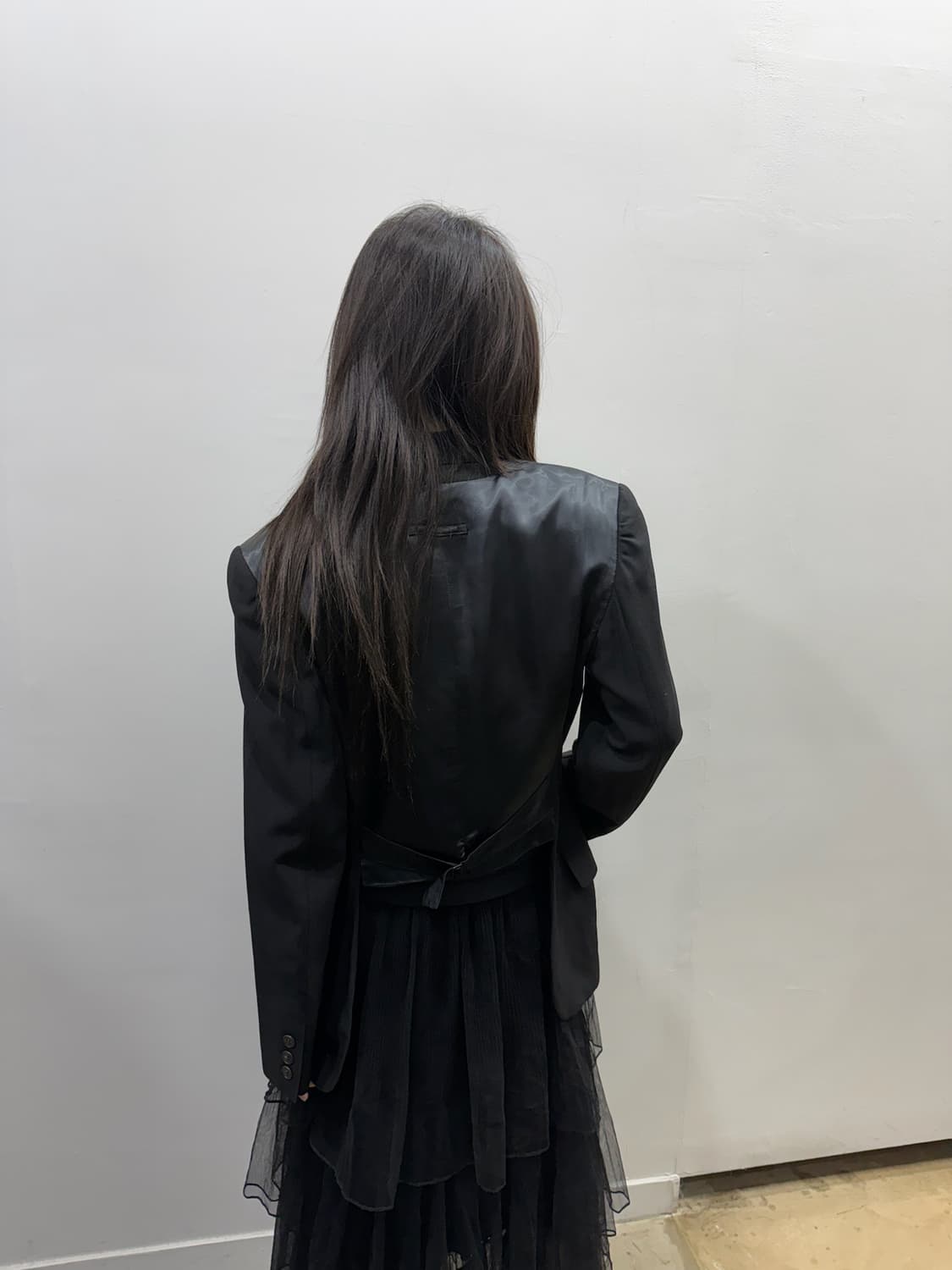 장 폴 고티에 아카이브 크롭 백 스트랩 블레이저 상품이미지8