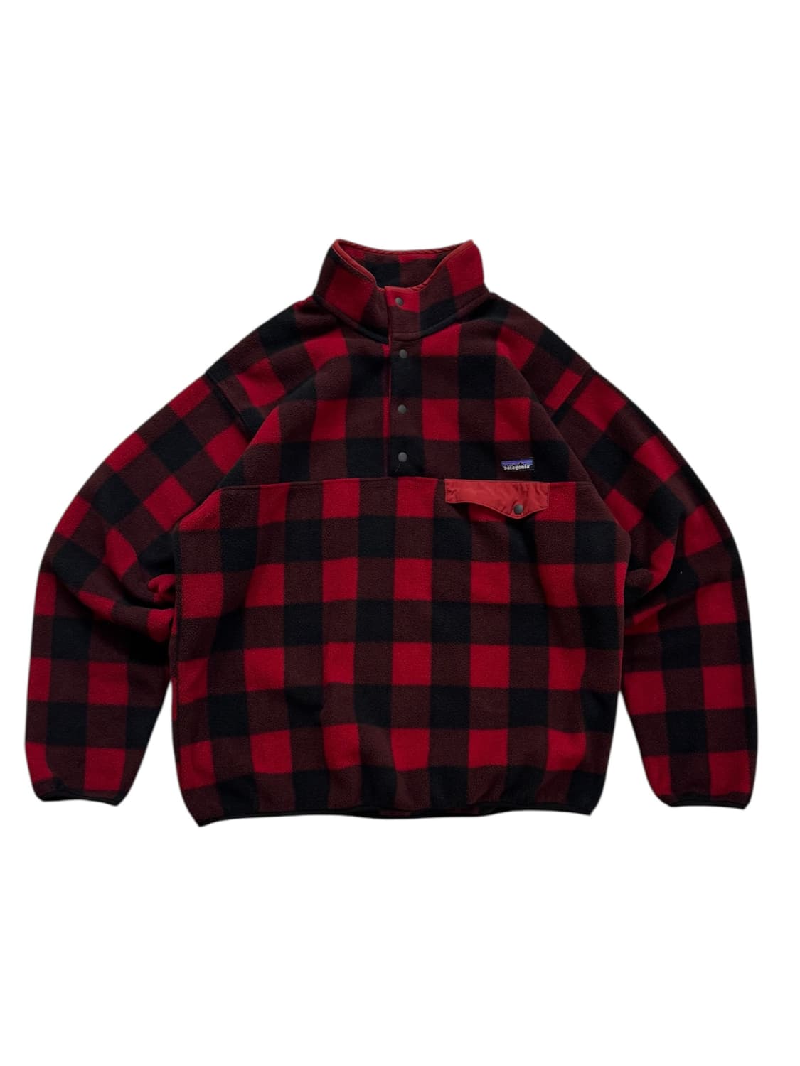 파타고니아 신칠라 버팔로 체크 스냅티 플리스 상품이미지1
