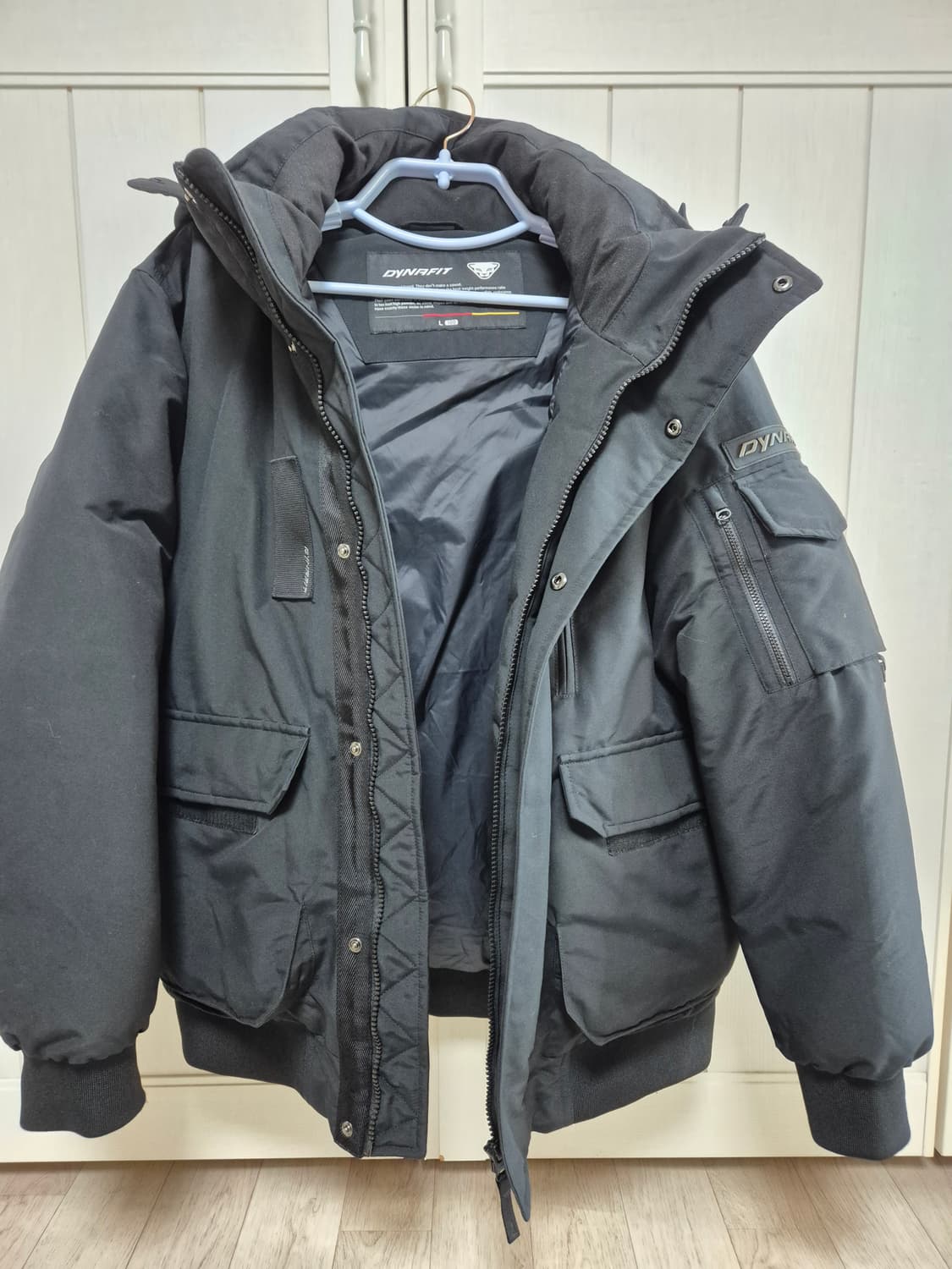 다이나핏 남성 숏패딩 L(100) 블랙 상품이미지1