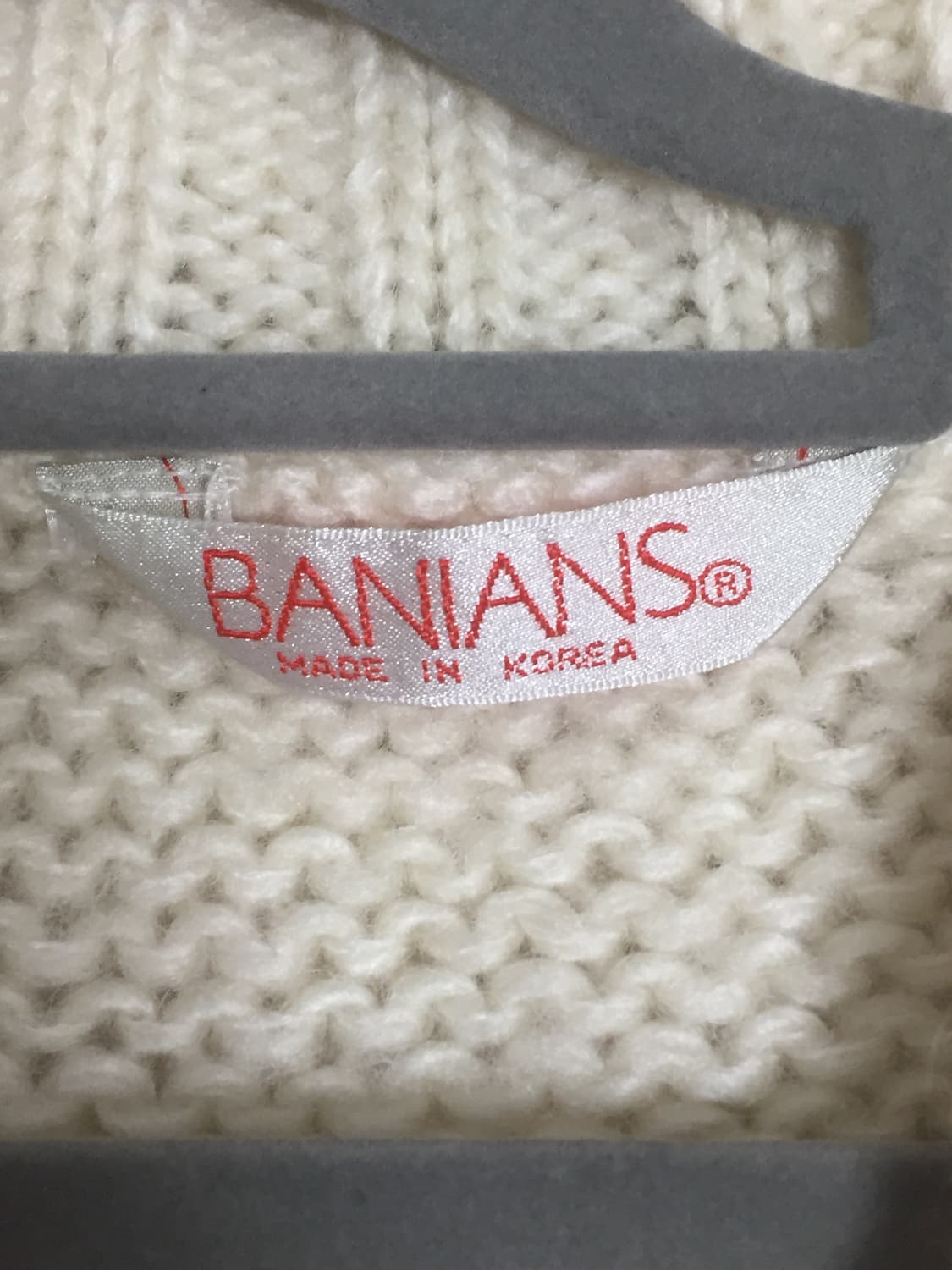 Banians 꽃 빈티지 니트 가디건 상품이미지4