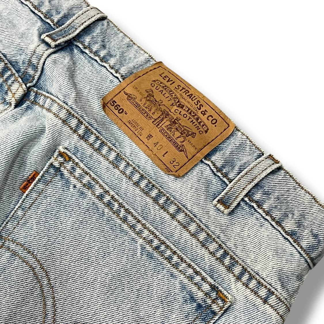  USA 리바이스 560 오렌지탭 데님팬츠 y13973 상품이미지6