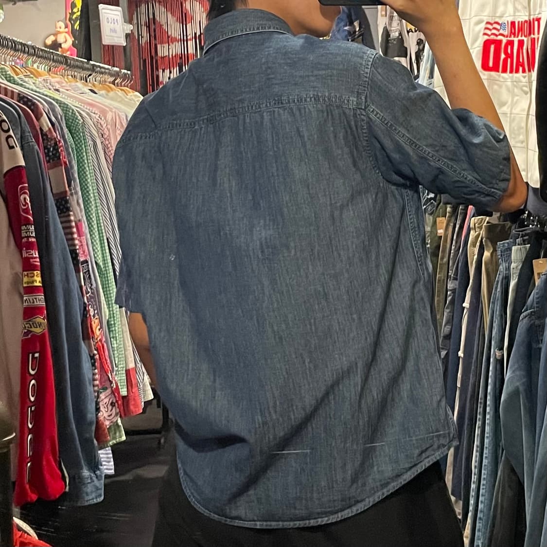 [IM] carhartt 칼하트 진청 데님 반팔셔츠 상품이미지7