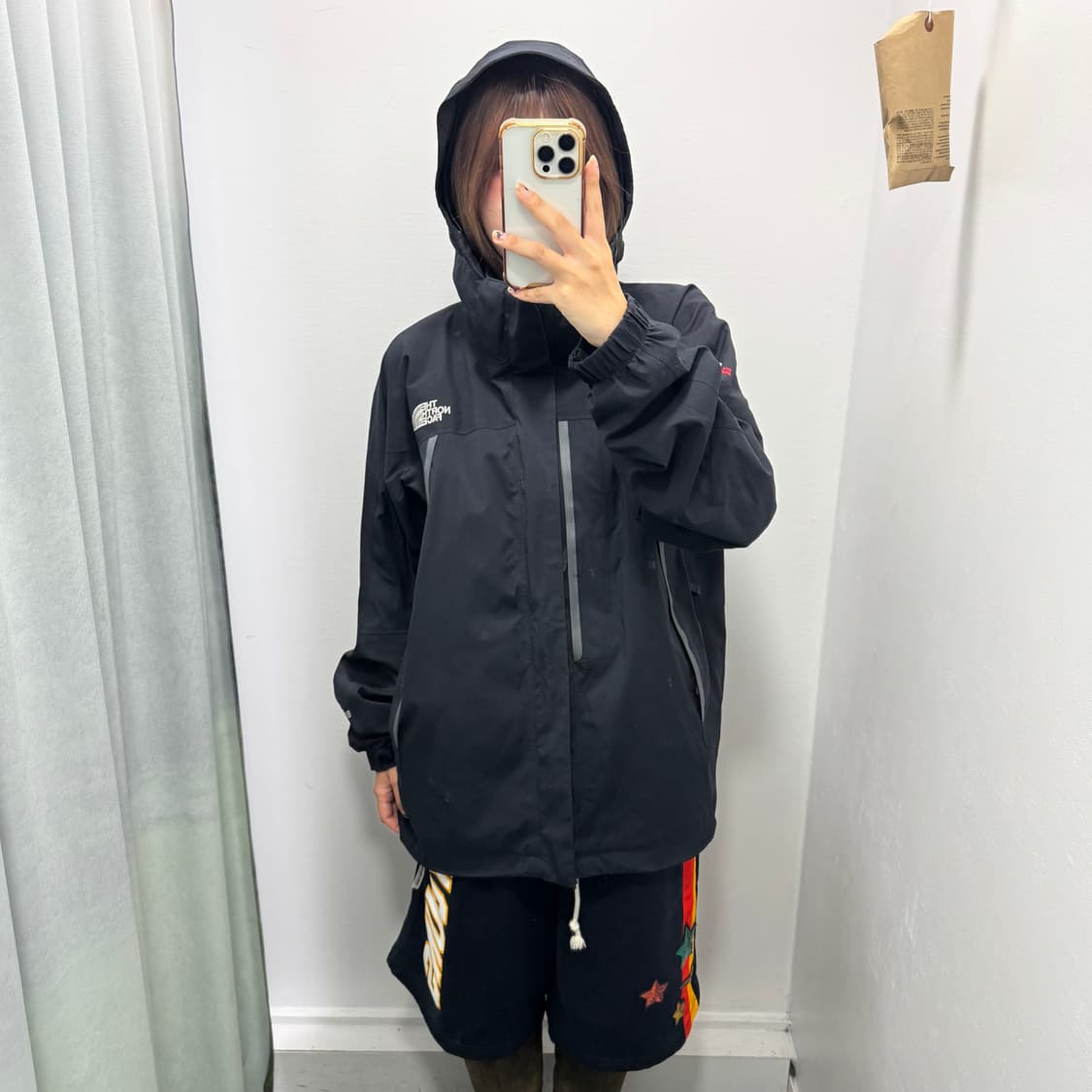 노스페이스 블랙 고어텍스 자켓 상품이미지3