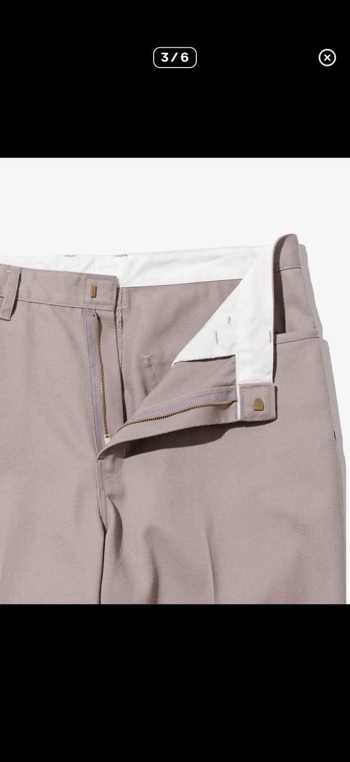 Unused 언유즈드 디키즈 5p 팬츠 그레이 상품이미지3