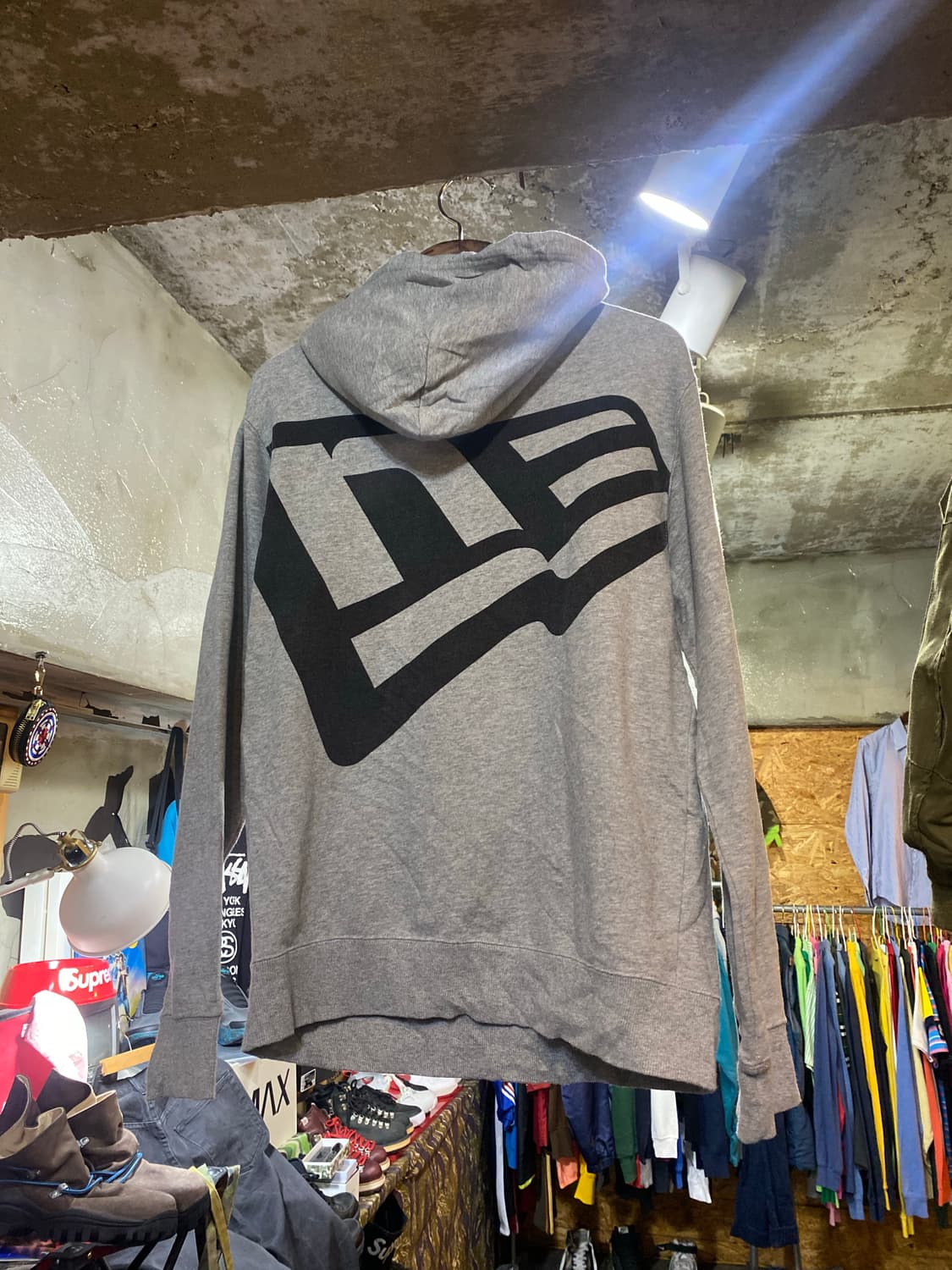 NEW ERA 뉴에라 빅 포인트 후드 M 상품이미지1