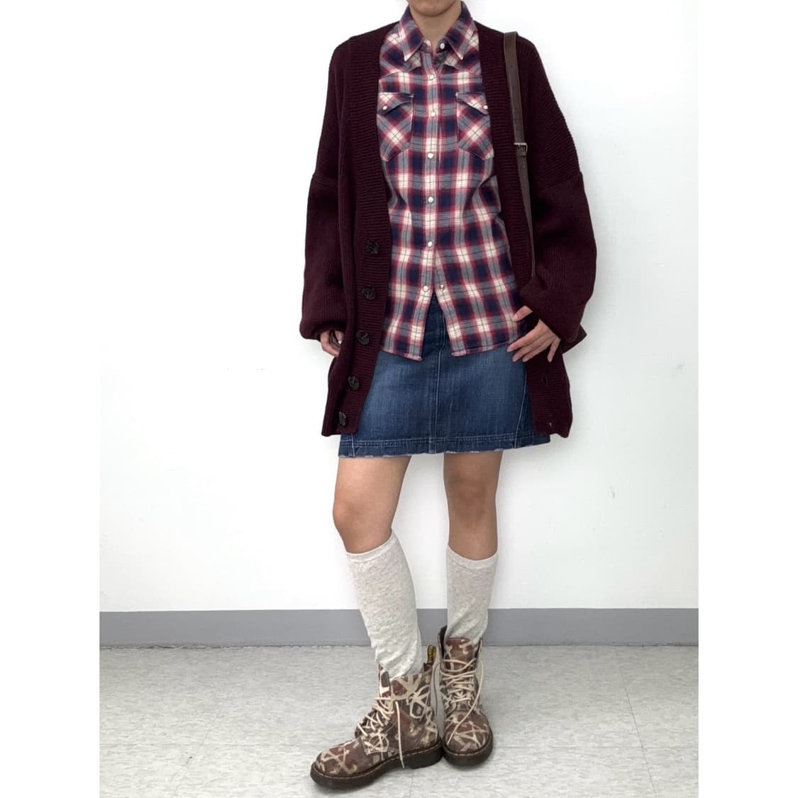 빈티지 데님 스커트 상품이미지1