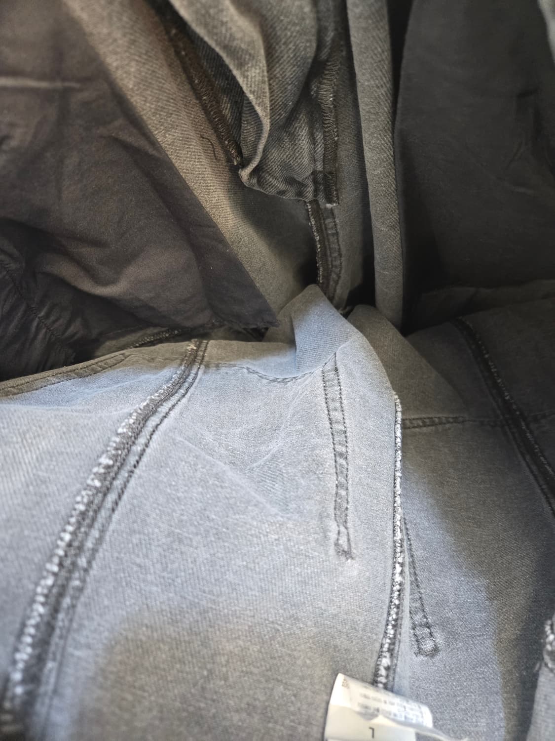 코닥 워싱 데님 카고 와이드 팬츠 상품이미지4