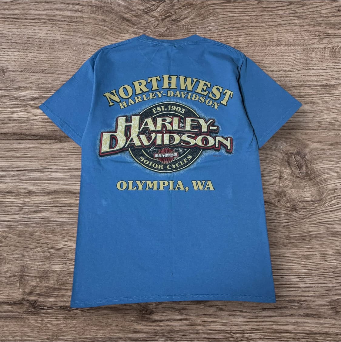90s Harley Davidson OLYMPIA T-shirt 상품이미지3