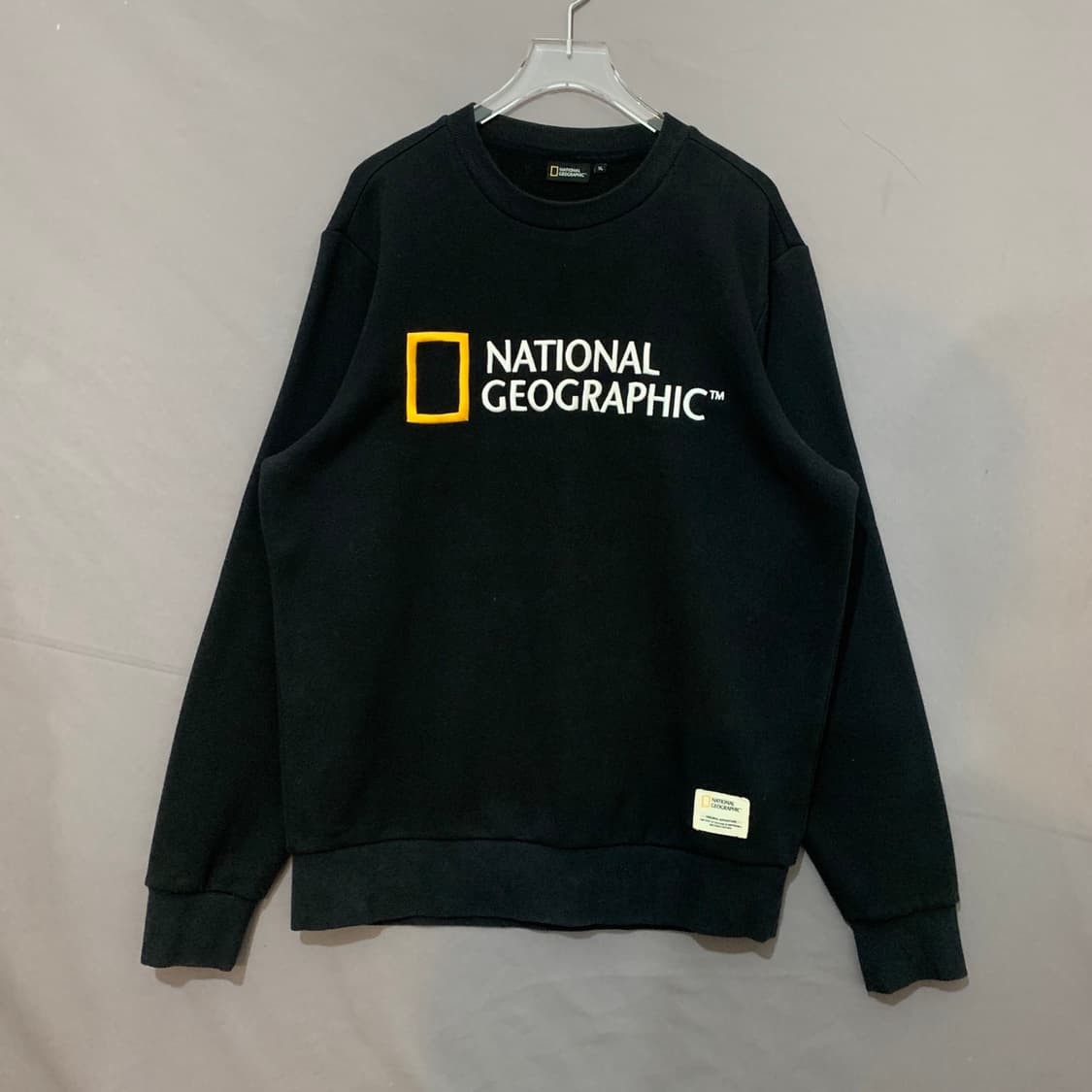 XL 내셔널지오그래픽 빅로고 스웻셔츠 맨투맨 상품이미지1