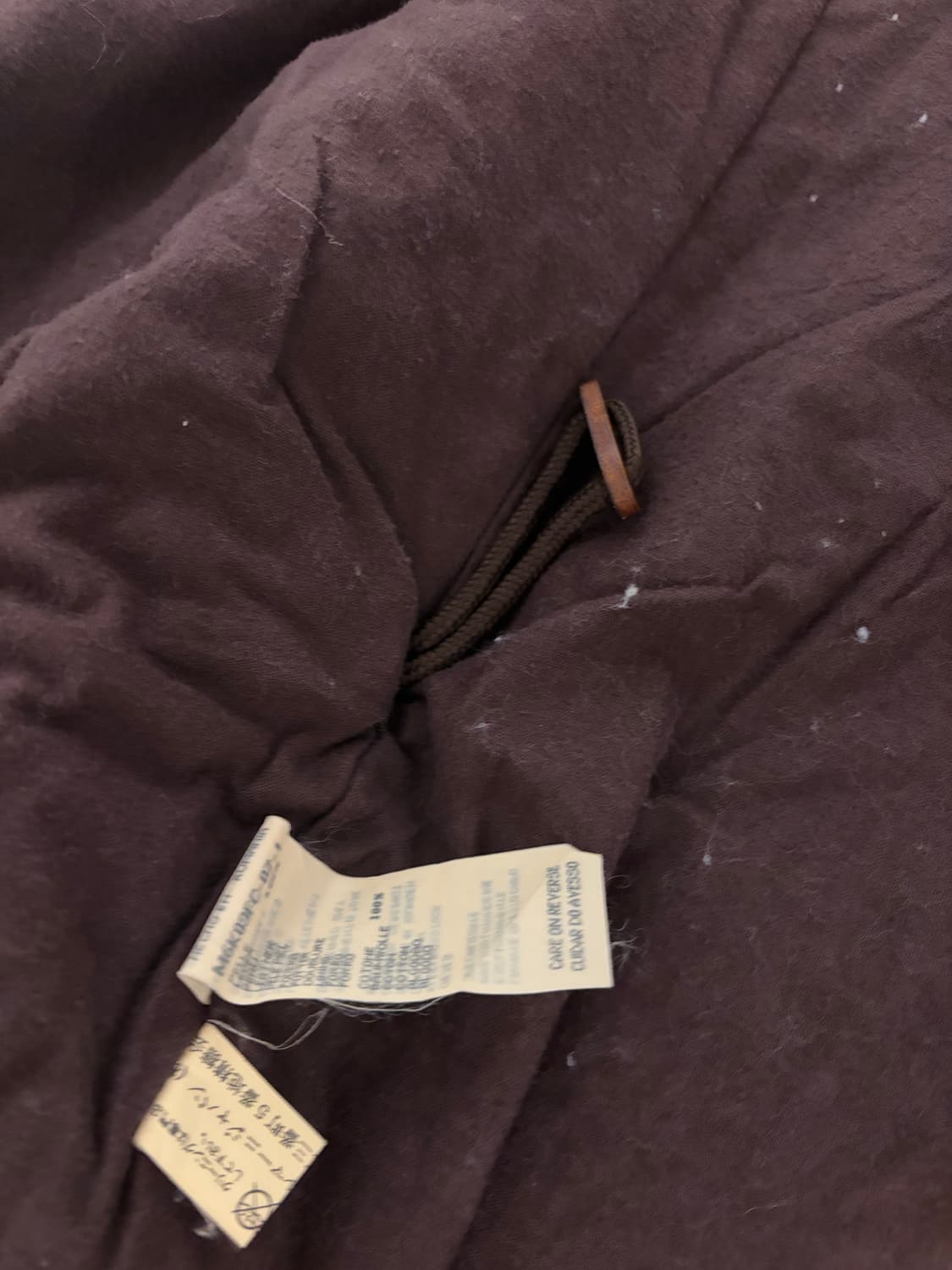 00‘s 조르지오 아르마니 레더카코트 상품이미지4