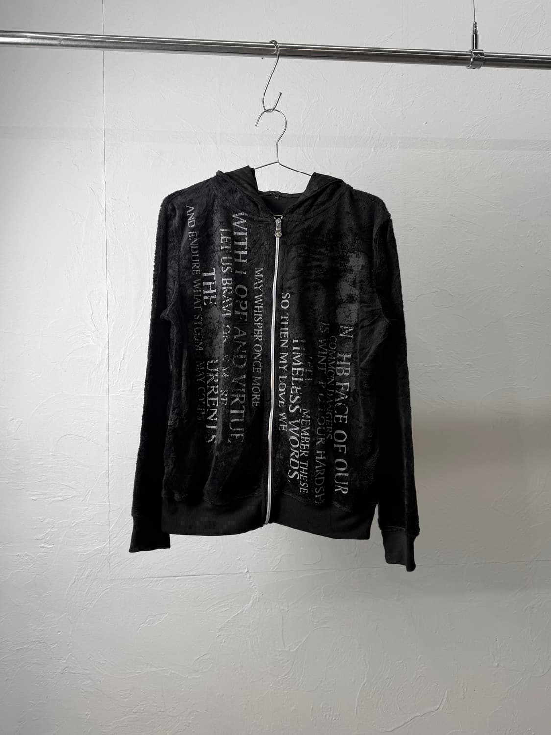 Spinash 스컬 후드 집업 상품이미지1