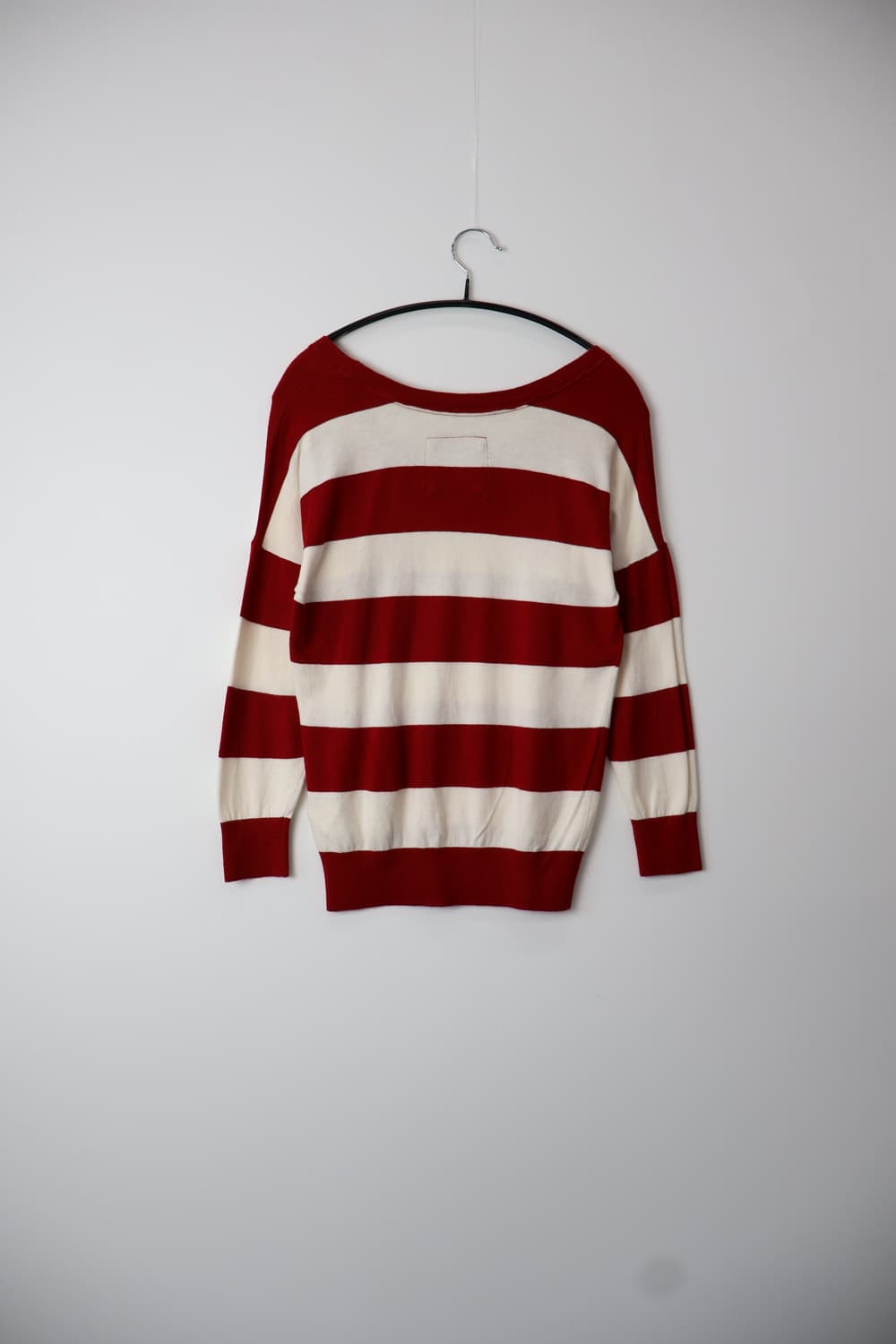Abercrombie Red Striped Knit Top 상품이미지5