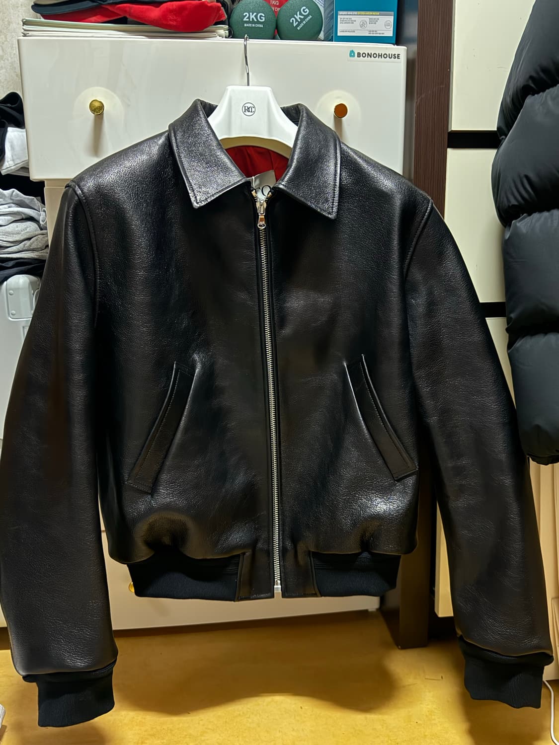 [L] 새상품 렉토 벤고트 레더 자켓 상품이미지1