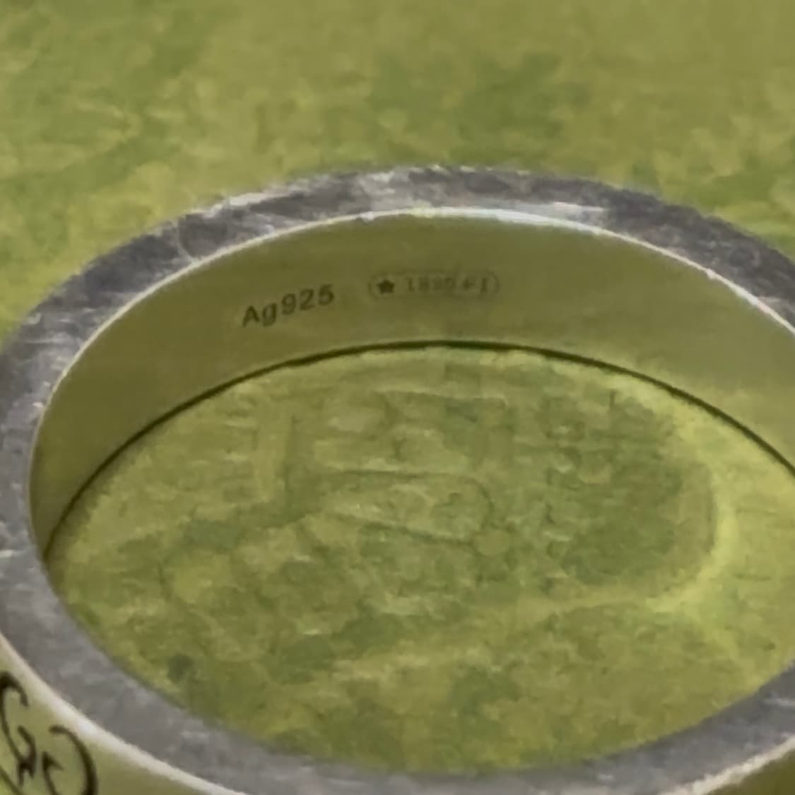 구찌 실버 고스트링 18호 급처 상품이미지3