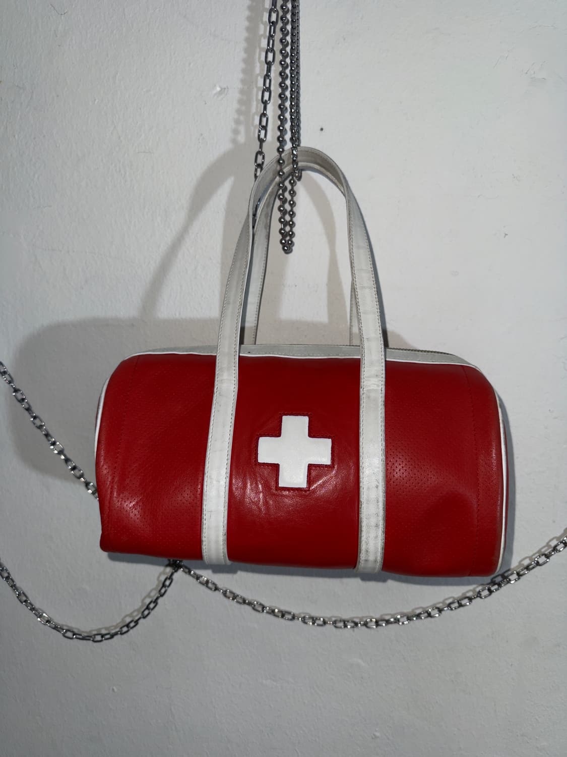 발리 레드크로스 레더 스몰 해머백 상품이미지2