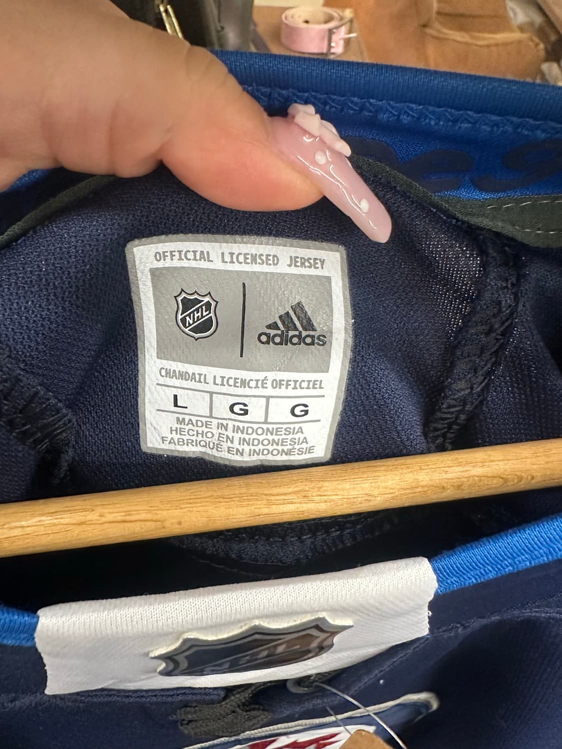 Adidas 아디다스 NHL 위니펙 블록코어 하키져지 상품이미지8