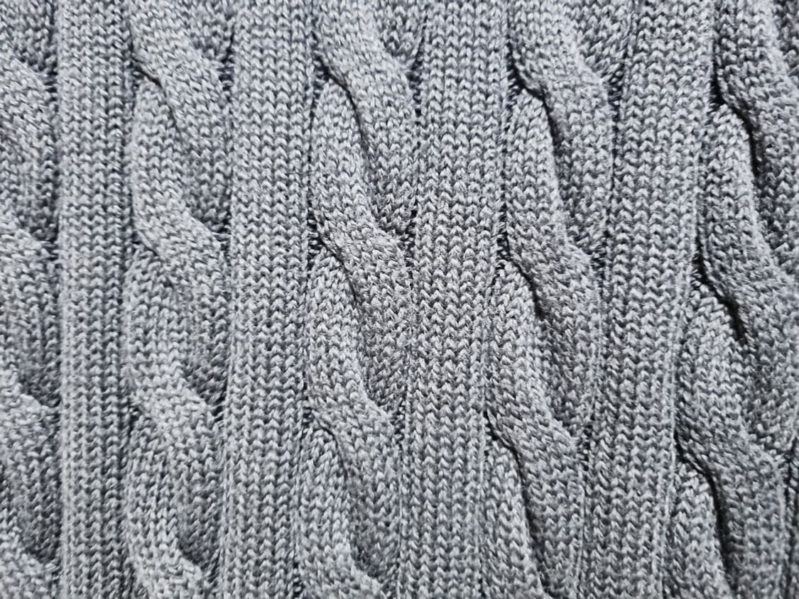 남성 2022 폴로 QR인증 긴팔 케이블 꽈배기 니트 코튼 스웨터 상품이미지6