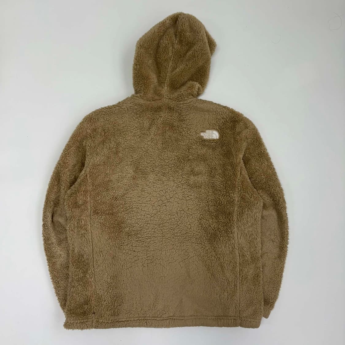 노스페이스 베이지 플리스 자켓 쉐르파 후리스 희귀져지(XL) 상품이미지3