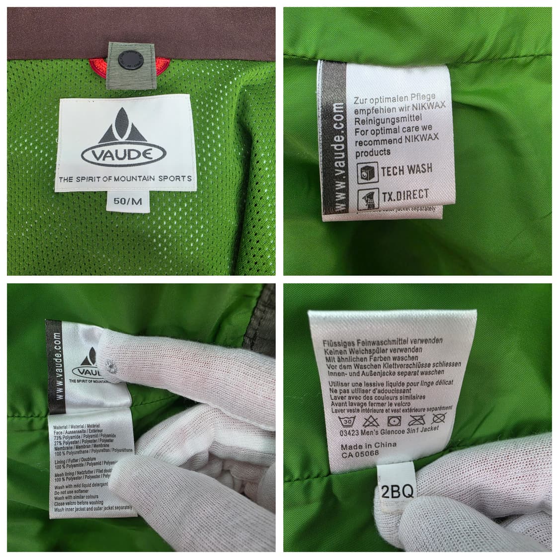 독일 바우데 후드 등산 자켓 50사이즈 상품이미지10