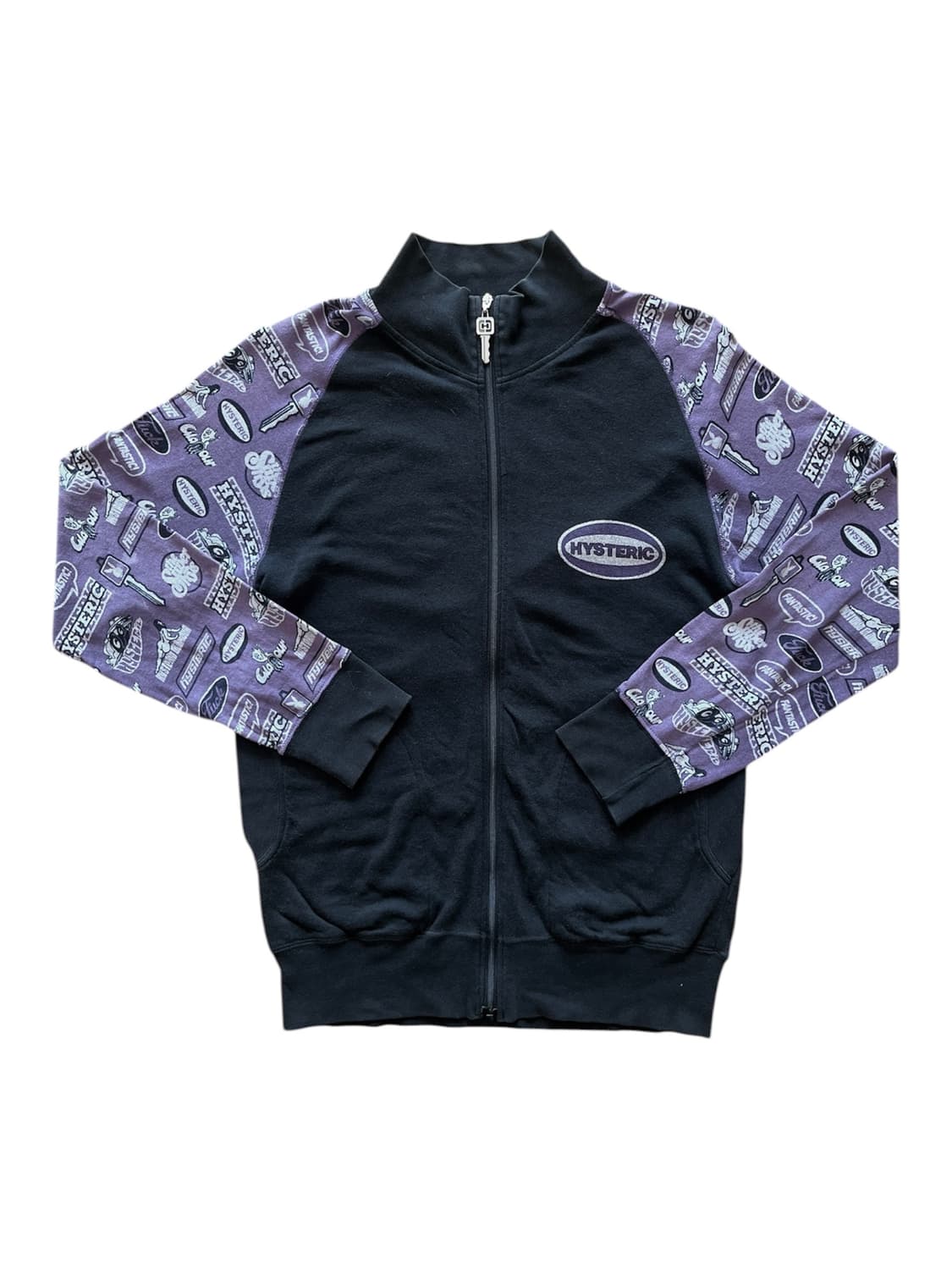 히스테릭 글래머 아카이브 열쇠 참 레터링 져지 자켓 상품이미지1