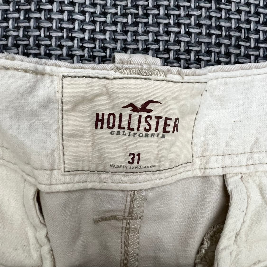홀리스터 베이지 코튼 팬츠 상품이미지2