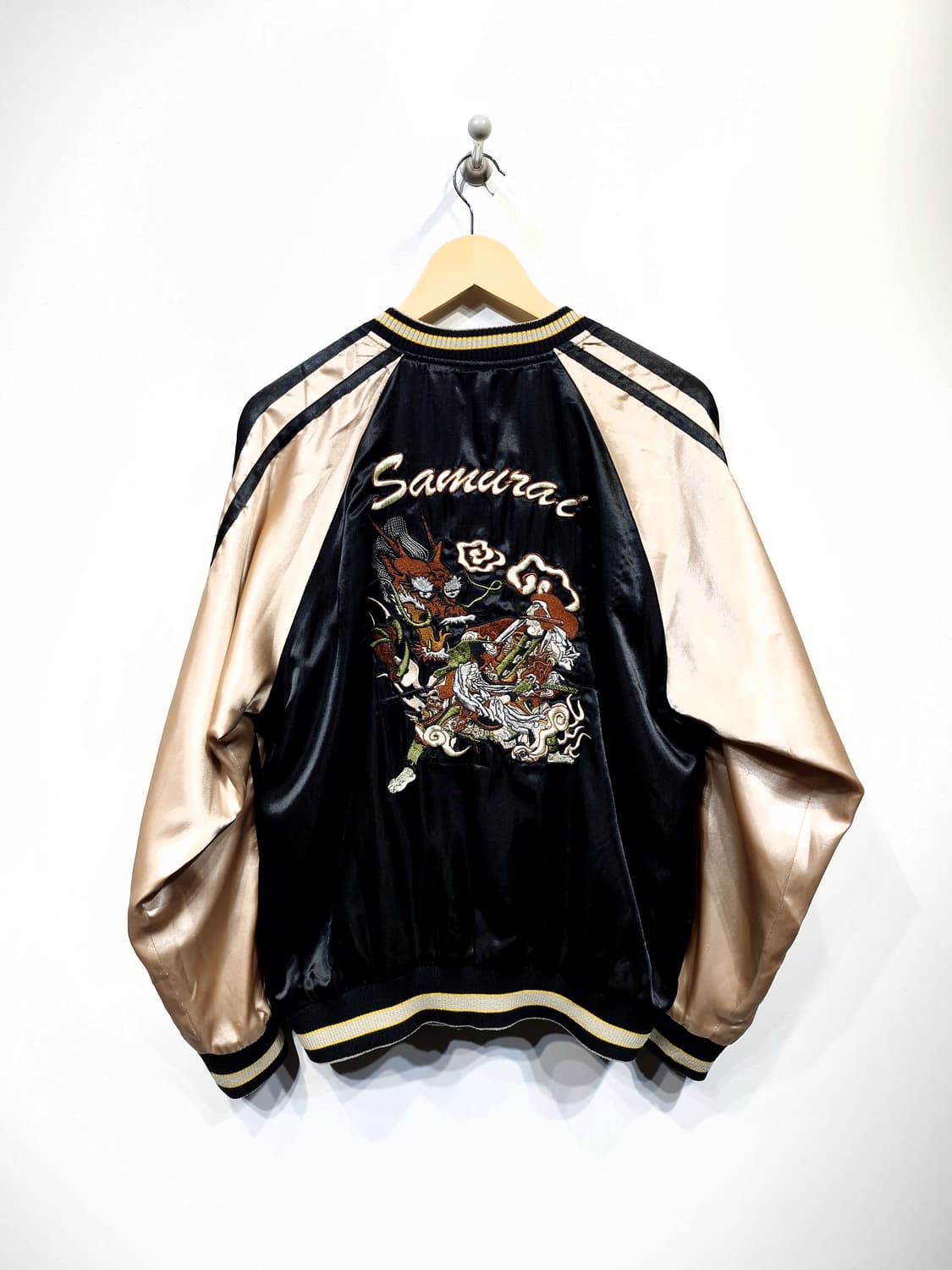 JPN 빈티지 리버시블 호랑이자수 스카쟌 상품이미지2