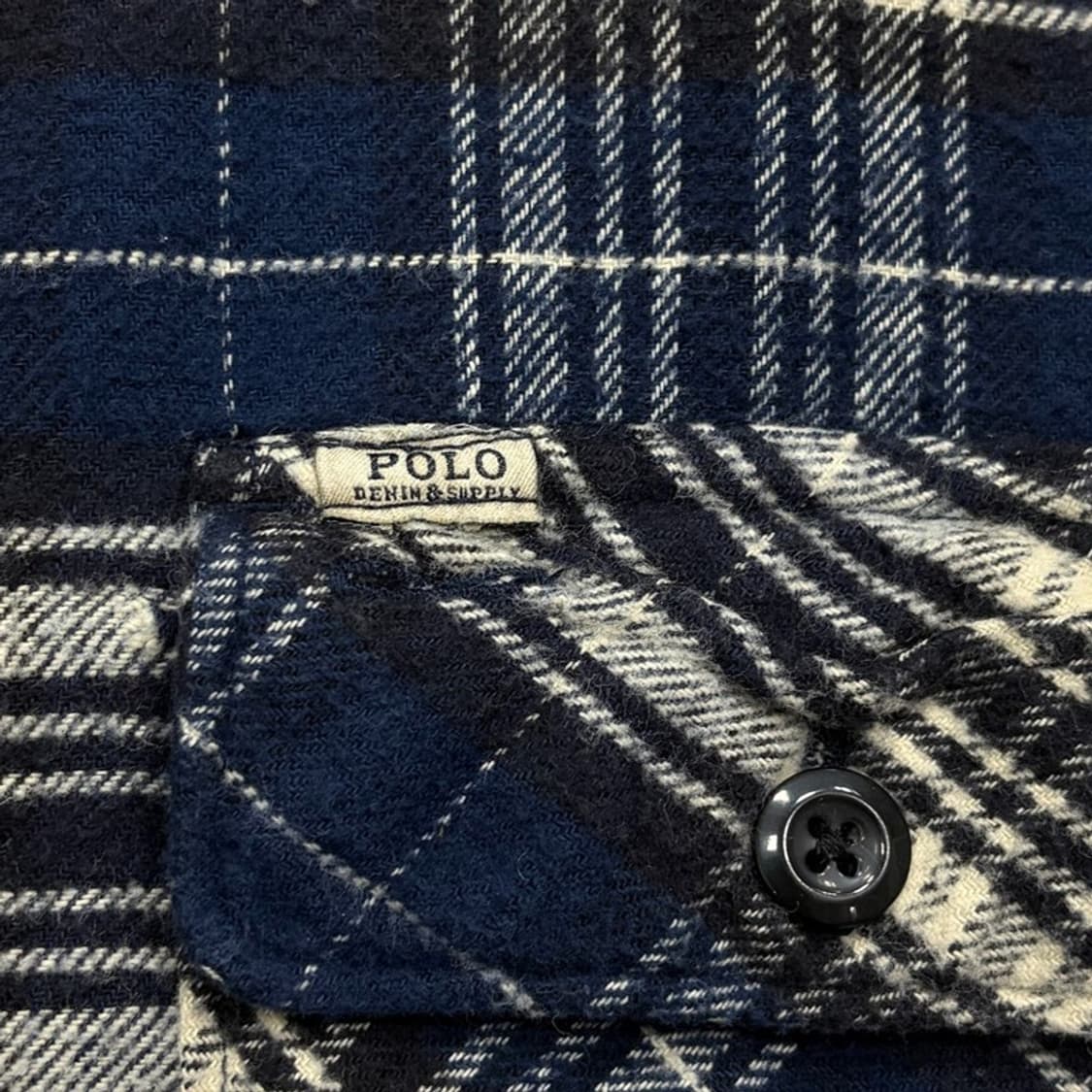 데님앤서플라이랄프로랜 체크 셔츠 v2737 상품이미지5