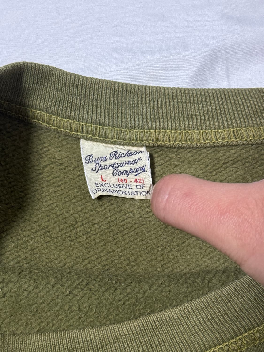 버즈릭슨 스웨트셔츠 상품이미지4