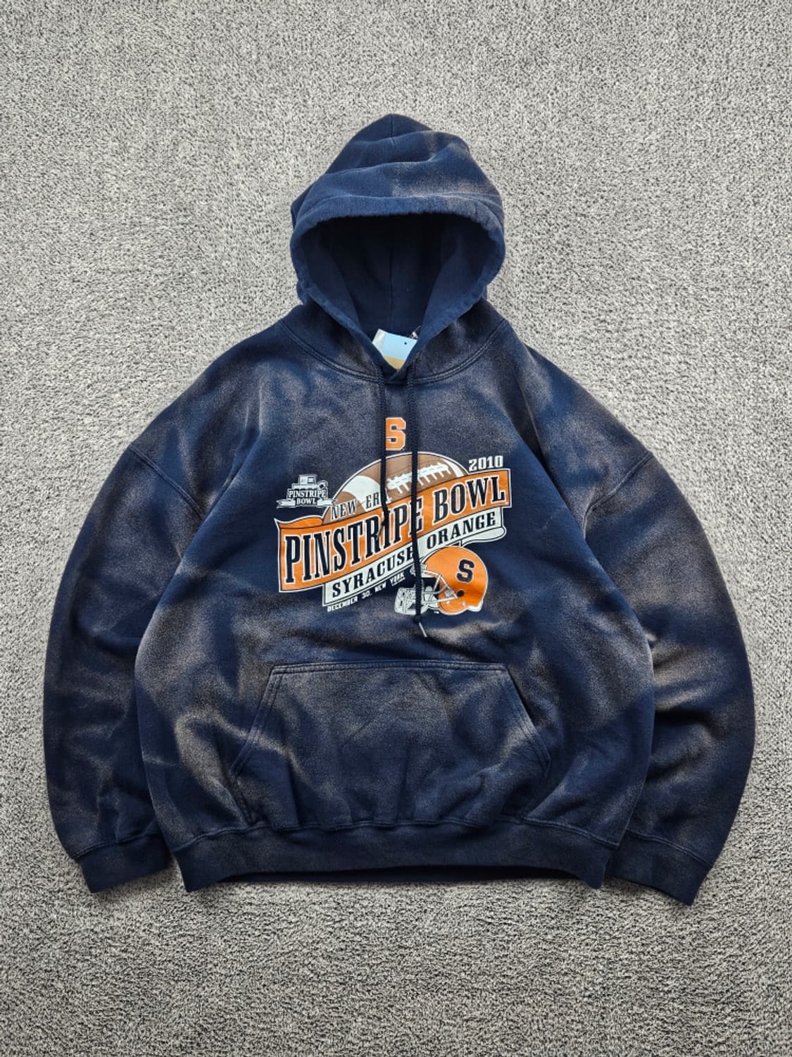 핀스트라이프볼 다잉워시드커스텀 스웻 후드티 ( XL ) / 11459 상품이미지1