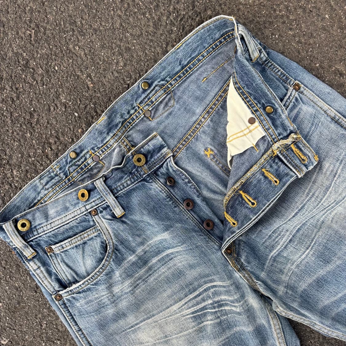 일본 리 유니온 메이드 신치백 서스펜더 워크 팬츠 상품이미지5