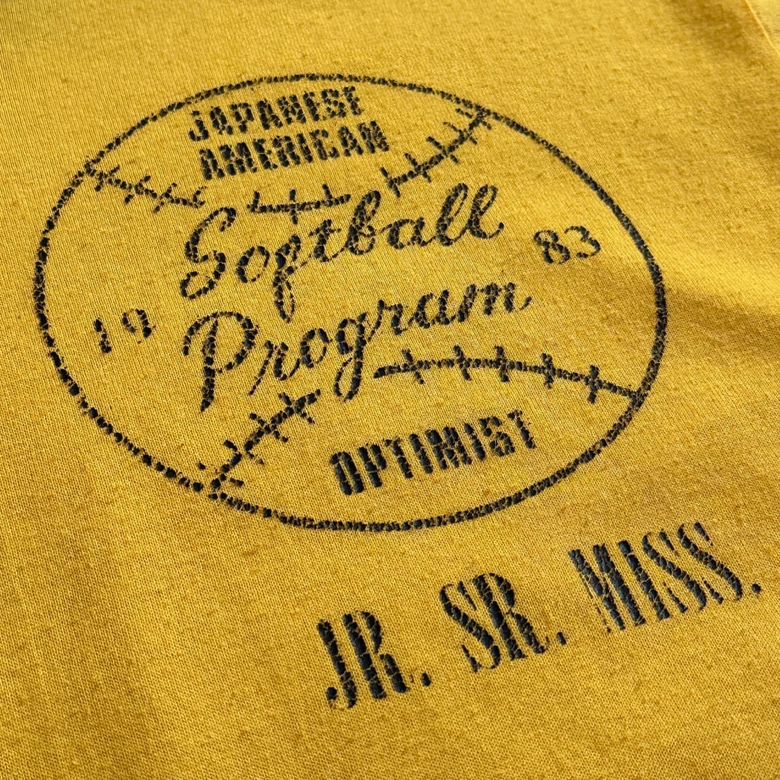 80’s Russell Athletic usa made 1/2 tee 상품이미지3