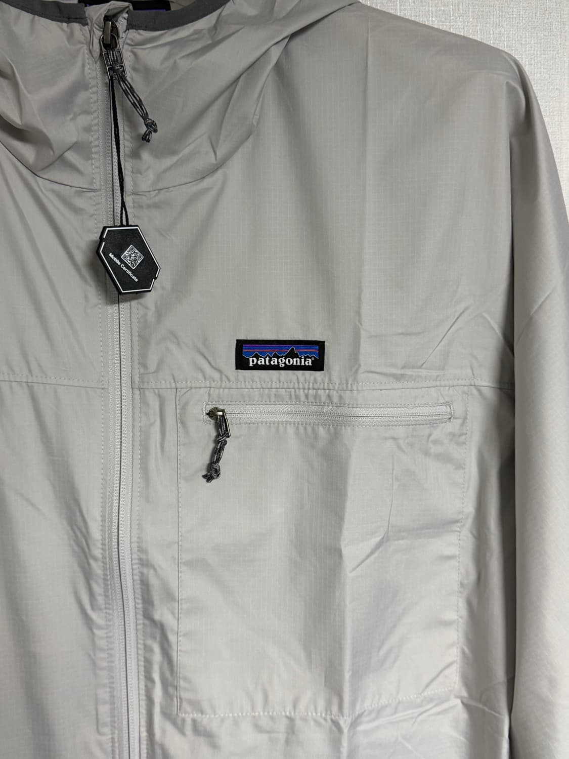 파타고니아 라이트 배리어블 크리스피 그레이 L  새상품 상품이미지2