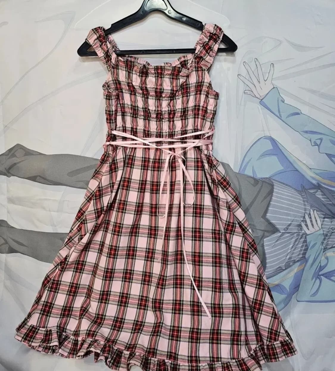 MAXICIMAM 맥시맘 체크 원피스 상품이미지5