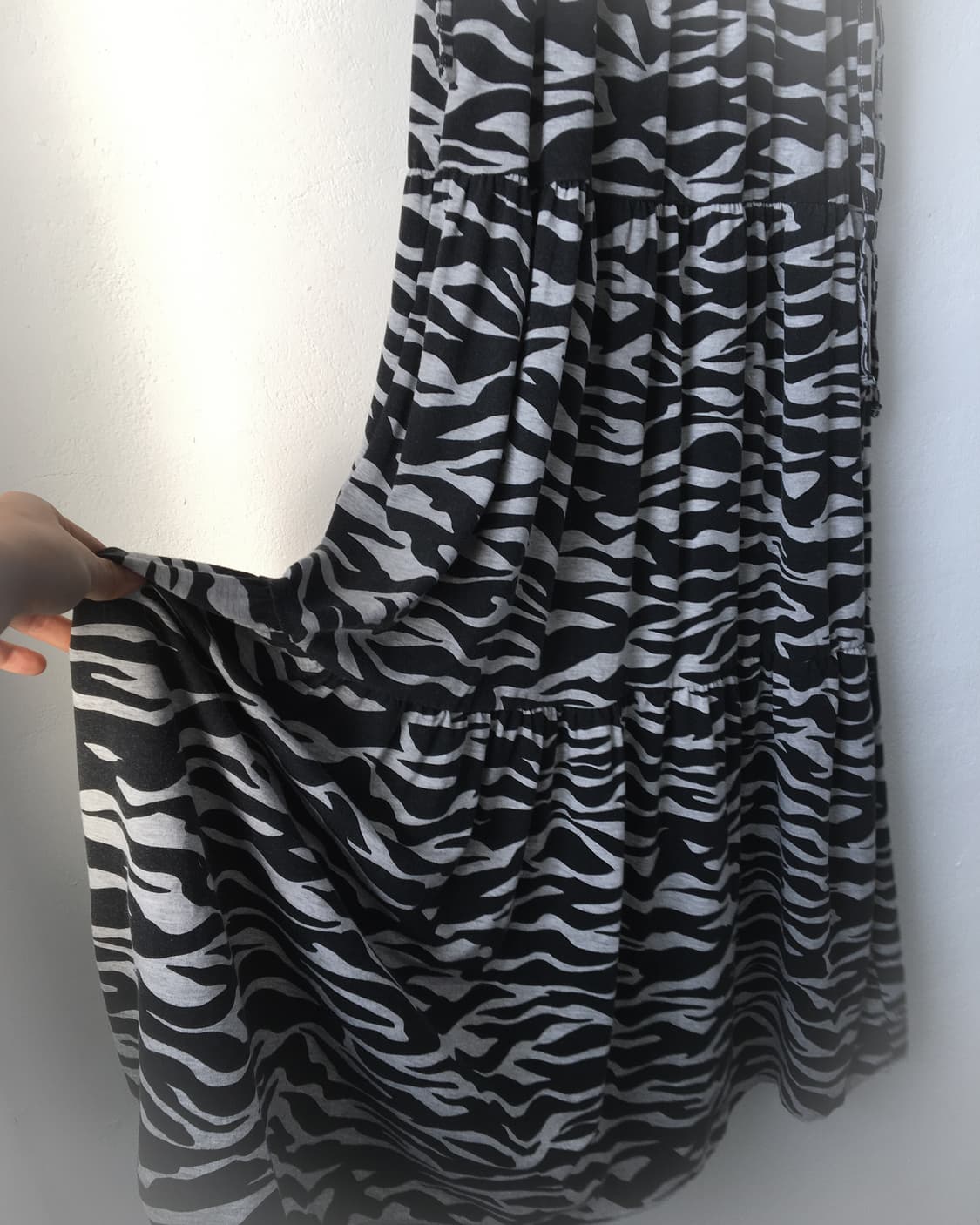 Zebra pattern sleeveless onepiece 상품이미지4