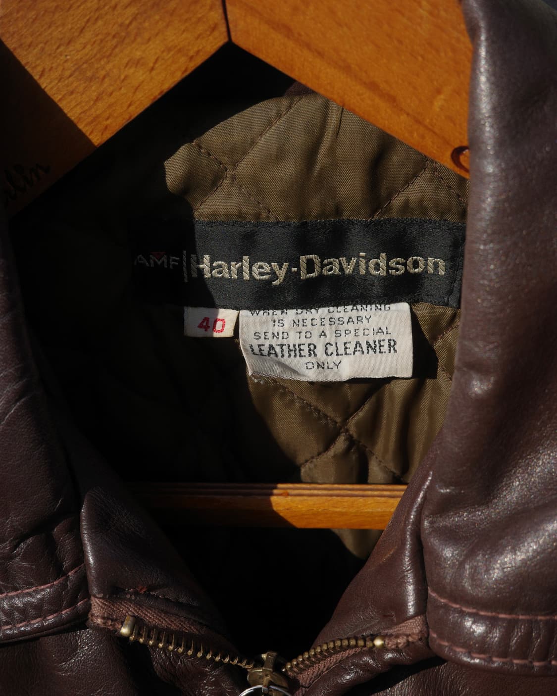 70s 할리데이비슨 모터사이클 크롭 자켓 상품이미지3