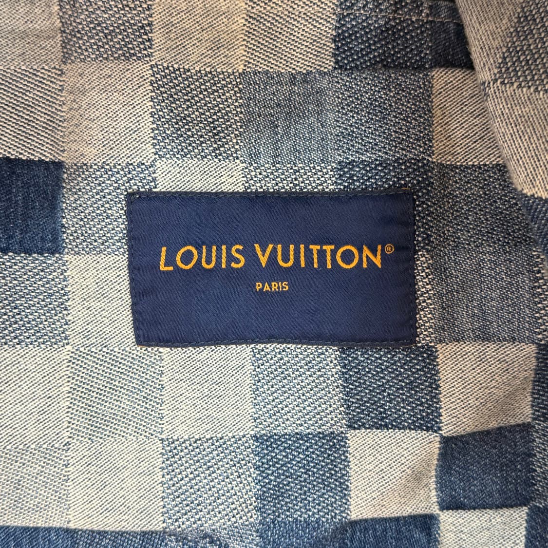 [리오브] 루이비통 X 퍼렐 다미에 클래식 데님 트러커 자켓 상품이미지4