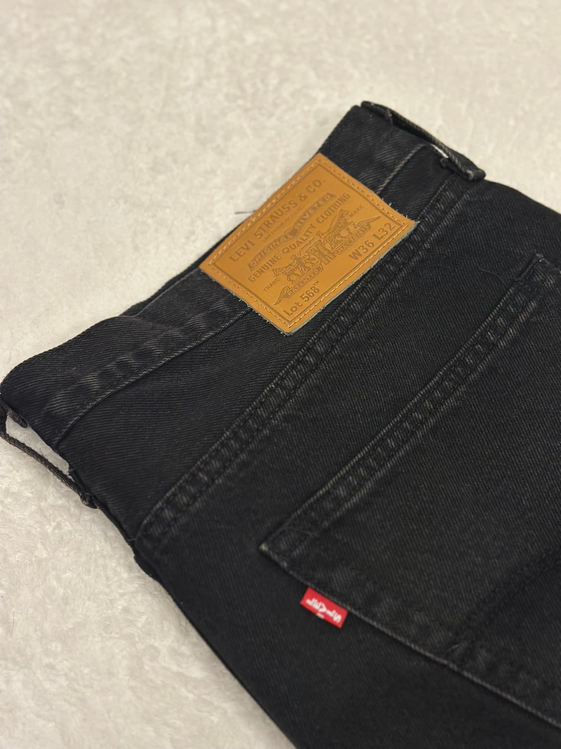 리바이스 568 블랙 상품이미지1