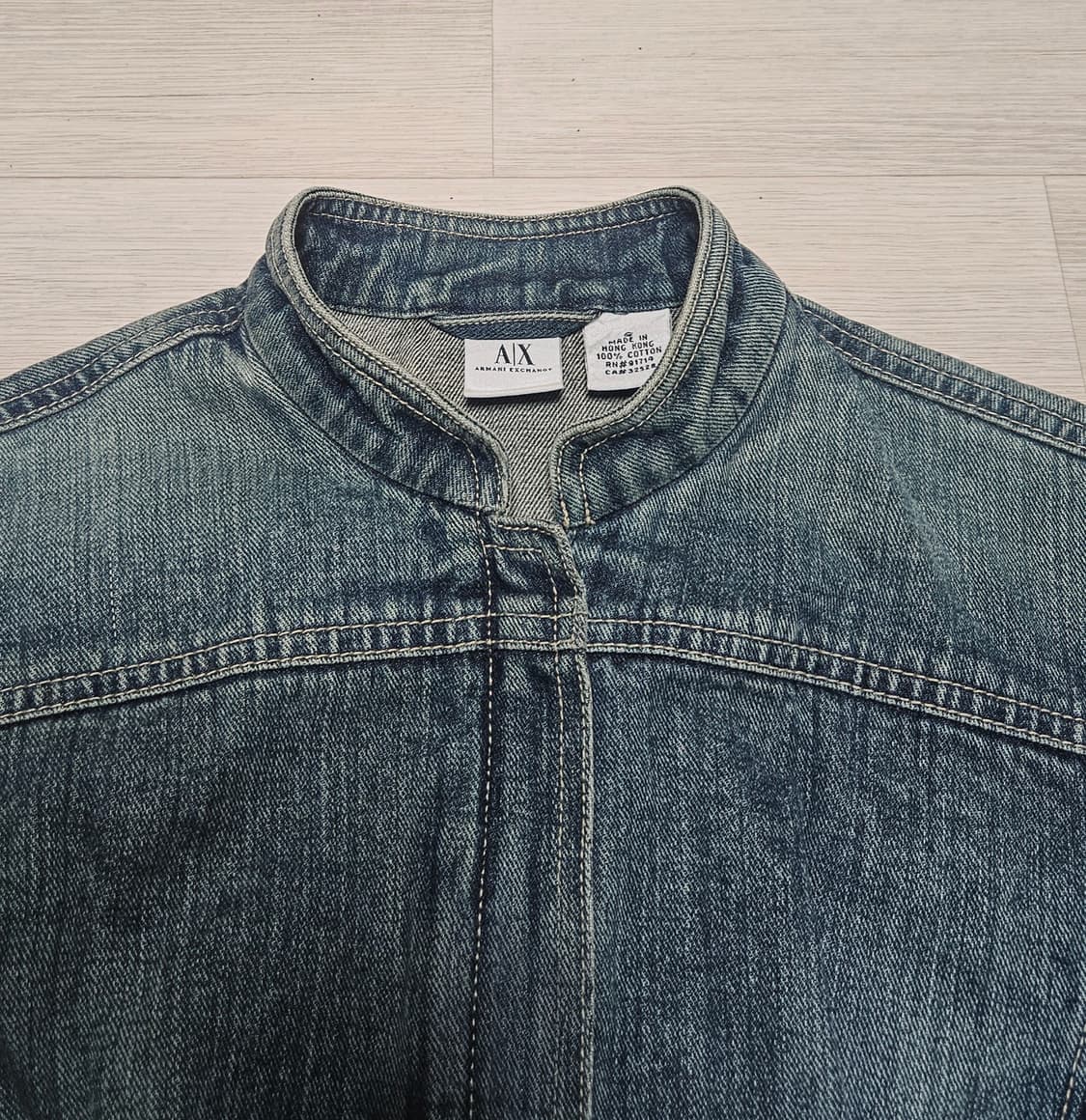 ARMANI EXCHANGE 데님 자켓 S(44~작55) 정품 상품이미지3