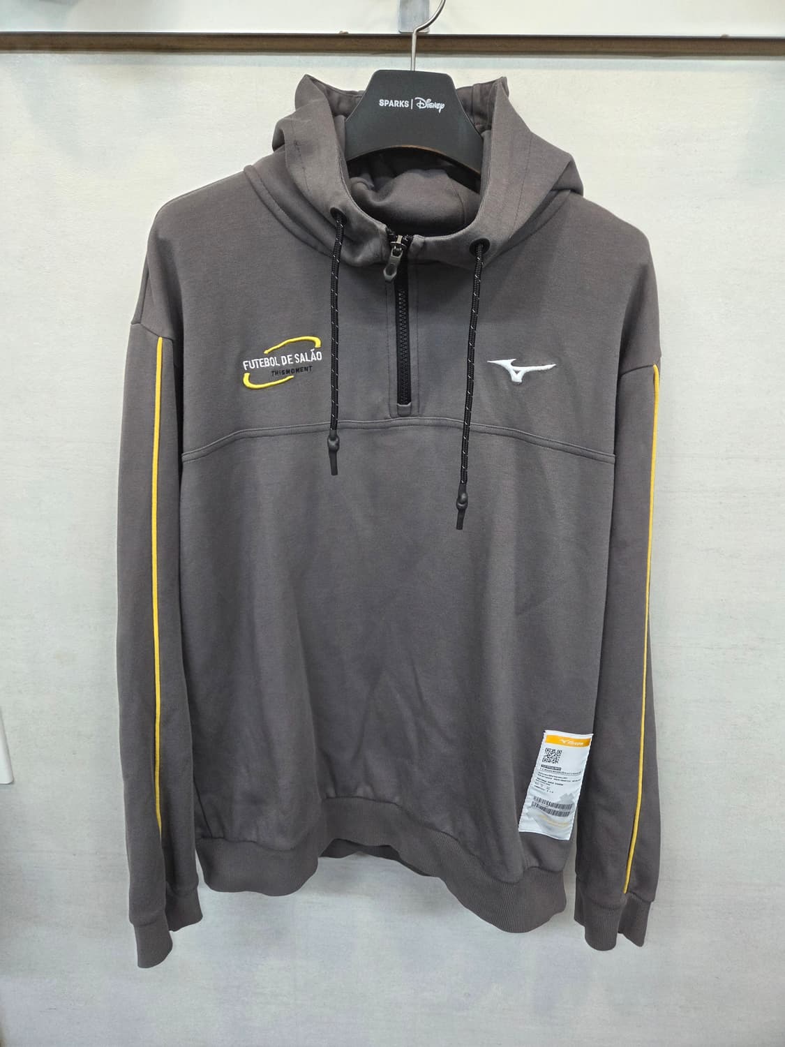 미즈노 하프집업 후드티 s 상품이미지1