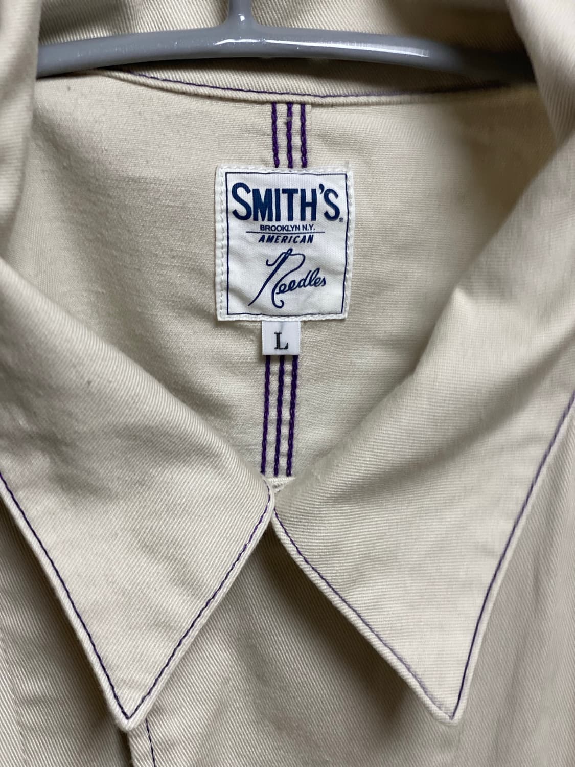 니들스 xSMITH'S 워크 자켓 L 아이보리 상품이미지4