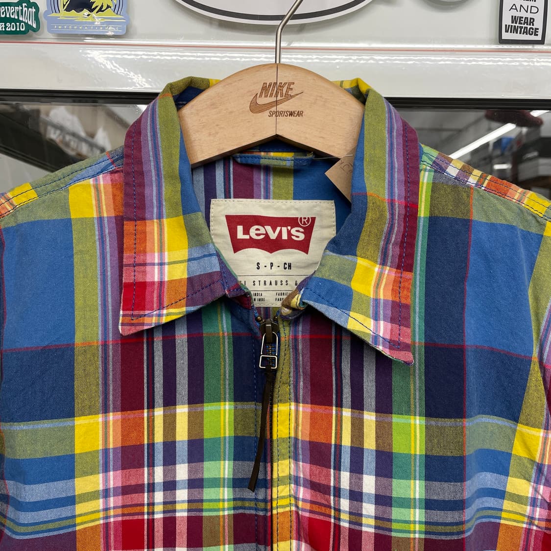 리바이스 마드라스 헤링턴 자켓 상품이미지2