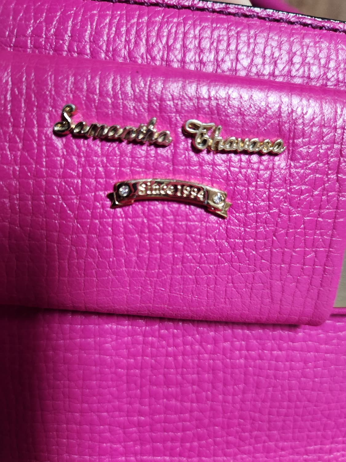 사만사타바사 핑크 크로스백 상품이미지1