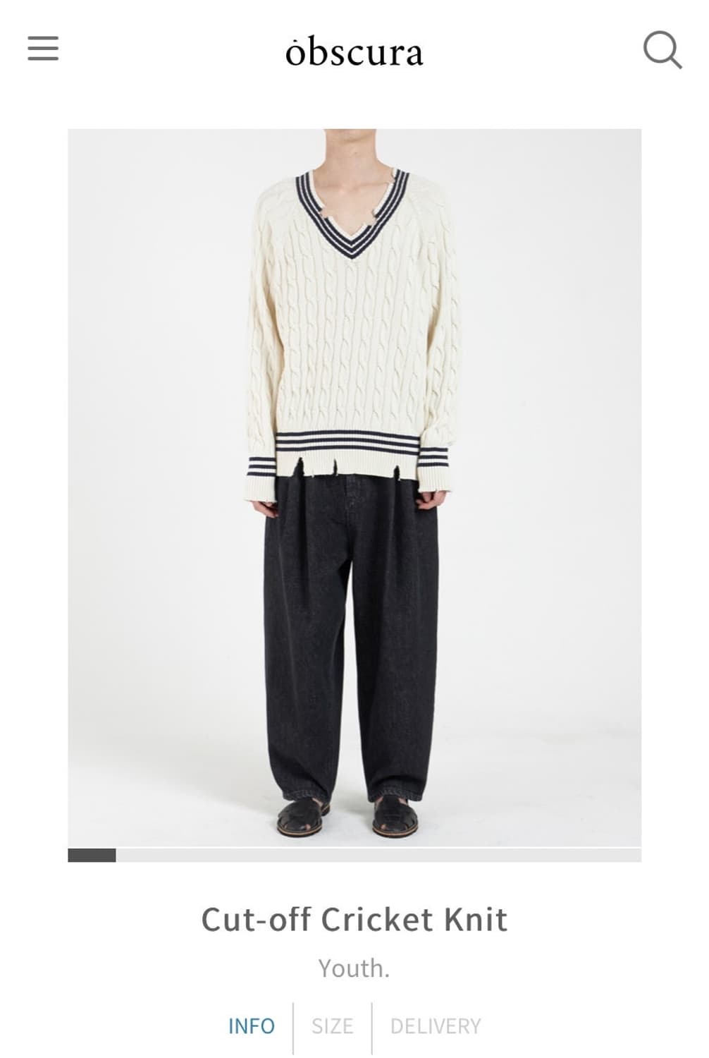 유스 투턱 레이어드 데님팬트 상품이미지1