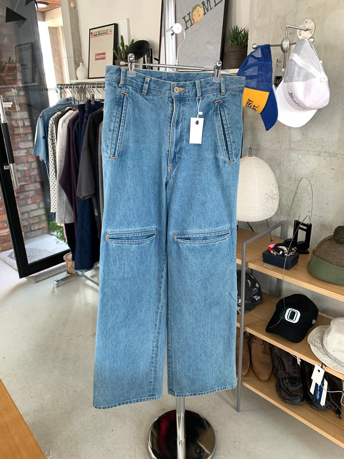 Issuethings 이슈띵즈 type 68 데님 팬츠 상품이미지1